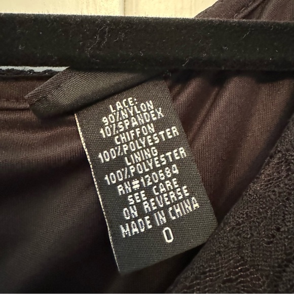 ✨torrid black lace chiffon zipper back babydoll top✨ - Picture 9 of 9